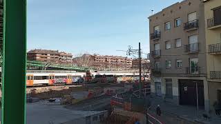 Rodalies Catalunya UT 447 R4 Terrassa Estació del Nord [upl. by Gainor]