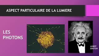 Cours Modèles ondulatoire et particulaire de la lumière Premiere Specialité Physique [upl. by Akimyt808]