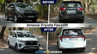 Old Innova Crysta Facelifted into the new 2022 model [upl. by Nani]