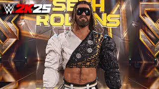 WWE 2K25 Seth Rollins Official Entrance [upl. by Yroc]