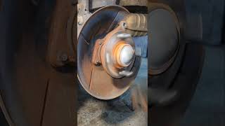 2002 ford focus rear wheel bearing replacement ABSautomobile shortsvideo short viralvideo [upl. by Shae]