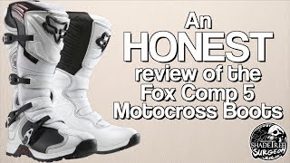 An honest review of the Fox Comp 5 motocross boots [upl. by Neerom849]