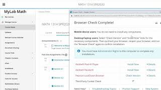 How to Install the Lockdown Browser in MyMathLab [upl. by Hieronymus297]