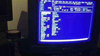 Creating a big RAM disk on MSXDOS2Nextor [upl. by Shaer]