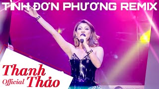 KARAOKE  Tình Đơn Phương Remix  Thanh Thảo  Beat DJ Cực Bốc Tung Sàn [upl. by Ellenrahc]