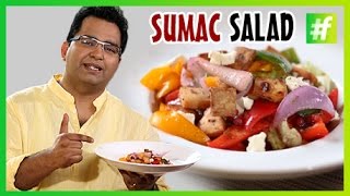 Quick amp Easy Arabic Sumac Salad  By Chef Ajay Chopra [upl. by Folsom576]