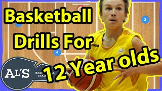 Basketball Drills For 12 year Olds [upl. by Rior]