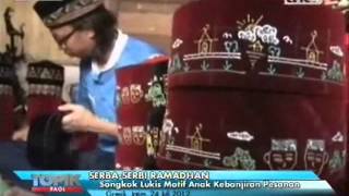 TOPIK ANTV Kreasi Songkok Lukis untuk Anak [upl. by Sclar]