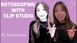 Rotoscoping on Clip Studio Paint  Animation for Beginners [upl. by Bruell273]