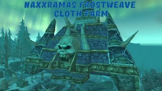 Frostweave cloth Farm Retail WoW [upl. by Aneeuqal]