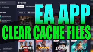 Clear EA App Cache Files [upl. by Goeger]