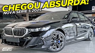 NOVO BMW 530e M SPORT 2024 O MELHOR DE TODAS AS SÉRIES 5 FAZ 28 KML E HUMILHA MERCEDES CLASSE E [upl. by Ardnaxila]