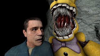 SFM FNAF Itp Spring Bonnie eats a human [upl. by Aerdnwahs]