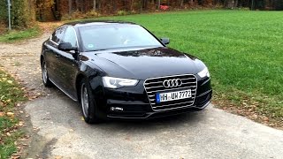 2015 Audi A5 Sportback Sline 20 TDI 190 HP Test Drive [upl. by Johannah]