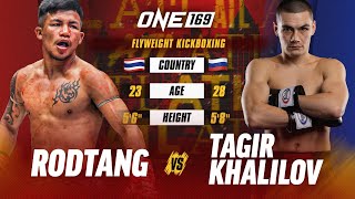 Epic Kickboxing Firefight 🥊😤 Rodtang vs Khalilov  Full Fight [upl. by Lundt]