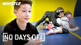 10YearOld FIGHTING Beast  Wrestling amp Jiu Jitsu Prodigy [upl. by Erie]