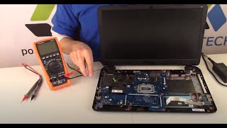 How to Fix Test Power Jack  HP Laptop Computer [upl. by Harbard]