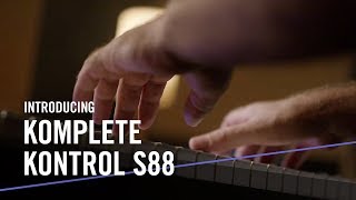 KOMPLETE KONTROL S88 – our flagship keyboard controller  Native Instruments [upl. by Retsub]