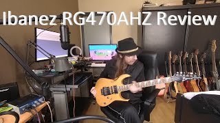 Ibanez RG470AHZ Review [upl. by Elleirbag49]