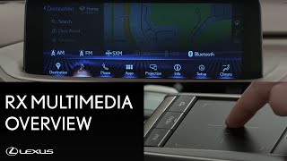 Lexus HowTo RX Multimedia System Overview  Lexus [upl. by Garner402]