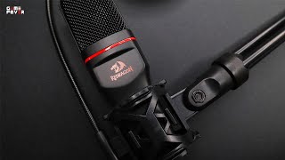 Redragon GM100 Seyfert Gaming Stream Microphone Review [upl. by Eizzil]