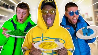 SIDEMEN EATING ONE COLOUR FOOD FOR 24 HOURS CHALLENGE [upl. by Dotty]