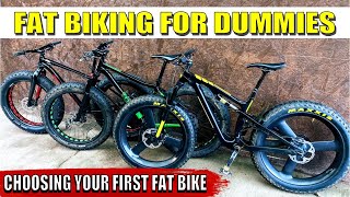 Fat Biking 101  Fat Biking for Dummies  Choosing your FIRST Fat Bike [upl. by Clovis]