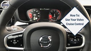 How To Use Your Volvo Cruise Control [upl. by Clemen]