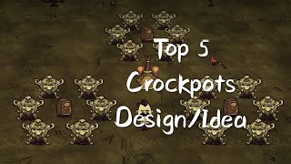 DST  Top 5 Crockpot DesignIdea [upl. by Dadirac]