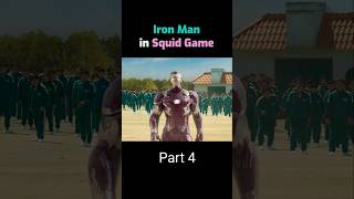 Iron Man In Squid Game Part 4 😱 shorts ironman squidgame shortvideo [upl. by Reinal]