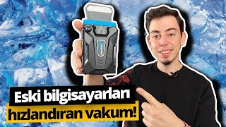 Bilgisayarı soğutup hızlandırdığını iddia eden vakumu denedik [upl. by Cornia]