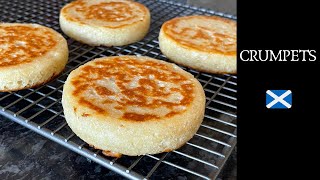 Traditional Homemade British savoury crumpet recipe  Breakfast Crumpets [upl. by Sukramed594]