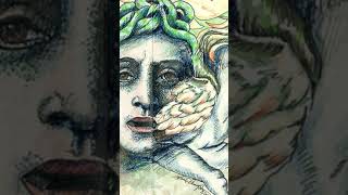 Story of Medusa  Greek Mythology shorts [upl. by Anytsirk]