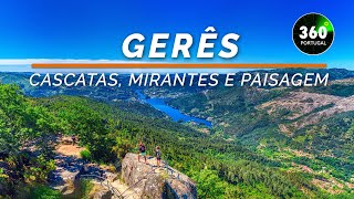 Serra do GERÊS 🏔  CASCATAS 🏕 Mirantes  PAISAGEM [upl. by Frey600]