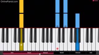 Bob Dylan  Knockin on Heavens Door  EASY Piano Tutorial  How to play Knockin on Heavens Door [upl. by Larine984]