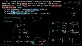 248  Irodov Solutions  Thermodynamics [upl. by Ariada]