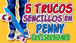 5 trucos para principiantes en penny Tricks on penny cruiserboard R2 [upl. by Lorenzo]