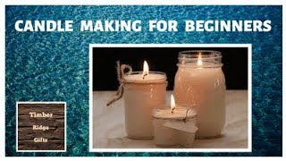 DIY Candle Making For Beginners  How To Make Candles At Home [upl. by Condon]