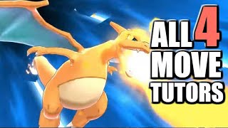 Where to find ALL 4 Move Tutors in Pokemon Sword and Shield [upl. by Megen]