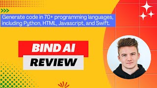 Bind AI Review Demo  Tutorial I Generate code for landing pages emails amp web apps with AI [upl. by Mathilda]