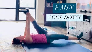 8 MIN FULL BODY COOL DOWN amp STRETCH [upl. by Nohsar]