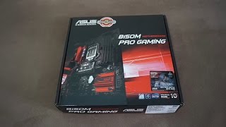 Unboxing Asus B150M PRO GAMING Intel 1151 DDR4 Motherboard [upl. by Ahsielat]