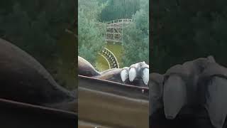 Vliegende Hollander efteling shorts rollercoaster onride vliegendehollander pretpark fyp [upl. by Adaval491]