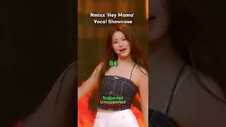 Nmixx Hey Mama Vocal Showcase nmixx kpop vocalshowcase [upl. by Cinomod]