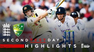 Smith Starts Strong with 85  Highlights  England v Australia Day 1  LV Insurance Test 2023 [upl. by Home]