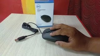 Unboxing amp Testing Budget Dell Mouse Dell MS111 Review [upl. by Gillespie]