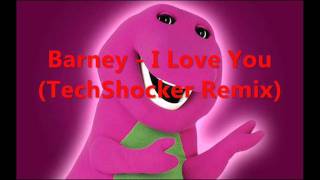 Barney I Love You Song Best Remix Versions [upl. by Nydnarb]