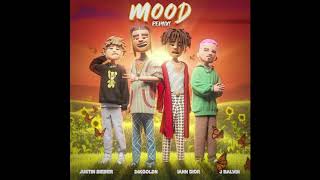 24kGoldn Mood feat iann dior Justin Bieber amp J Balvin ALL VERSES OG  NEW [upl. by Leinehtan]