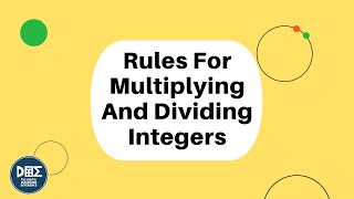 Rules for Multiplying and Dividing Integers  Grade 8 Math  Unit 1  Lesson 3 [upl. by Barnett273]