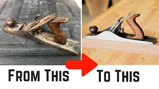 Hand Plane Restoration  How To [upl. by Lai526]